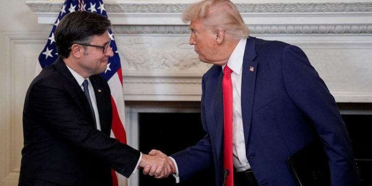 ‘Opening Pandora’s Box’: Mike Johnson backs Trump after warning White House about deal with Democrats